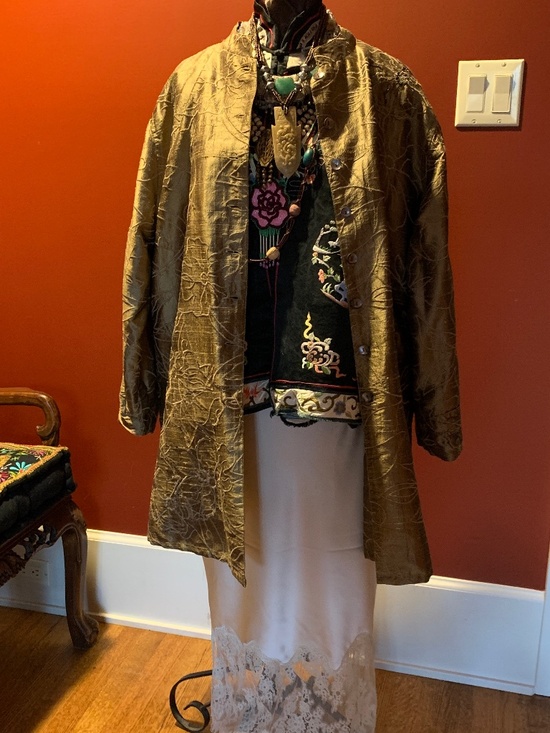 Vintage Jackets & Blazers - Classic modern flowing long blazer